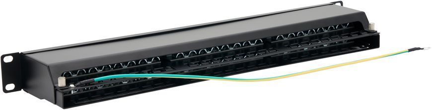 Патч-панель GEAR мережева RJ-45 19" 1U KeyStone 48 портів (GPP-STP1U48P) IP_GPP-STP1U48P фото