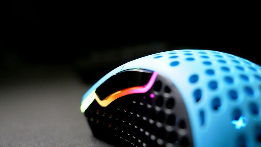 Cherry Xtrfy Миша ігрова M4 RGB USB Miami Blue RC_XG-M4-RGB-BLUE фото