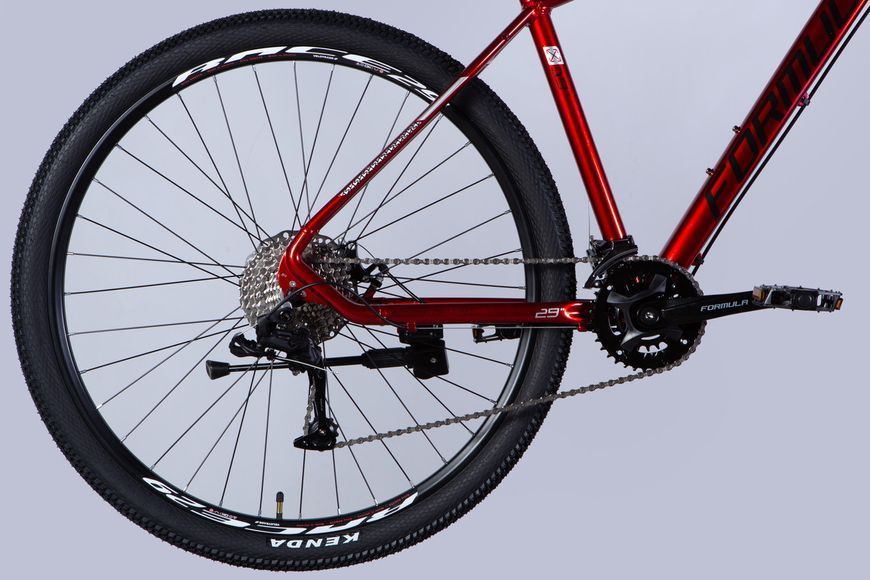 Велосипед AL 29" Formula ZEPHYR 2.0 DD CS рама-19" червоний 2025 VT_OPS-FR-29-364 фото