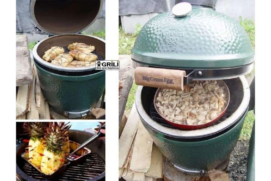 Керамічний вугільний гриль S Big Green Egg (ASHD/117601) GR_003008 фото