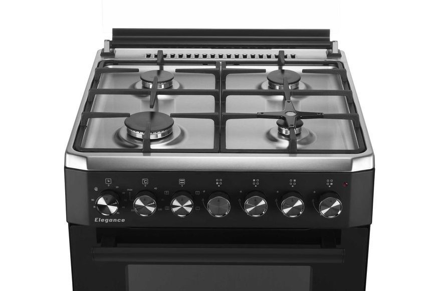 Плита ARDESTO комби Elegance, 66л, 60x60см, конвекция, чугун, подсветка, форсунки LPG RC_FSCF-C606BI фото