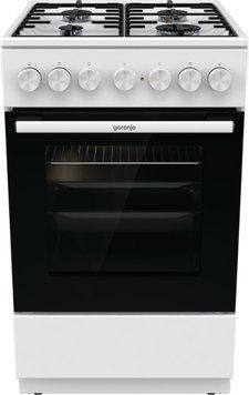 Плита Gorenje комбінована, 70л, 50x60см, емальована, білий RC_GK5B41WH фото