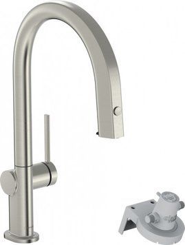 Змішувач для кухні Hansgrohe Aqittura M42, довж.виливу - 240мм, витяжний, 1важіль, FilterSystem 210, під сталь RC_76803800 фото