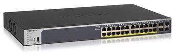 Комутатор NETGEAR GS728TPv2 24x1GE PoE+ (190Вт), 4xSFP, керований L2 RC_GS728TP-200EUS фото