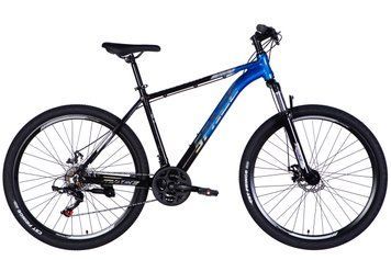 Велосипед AL 27.5" SPACE PHAETON DD FR рама-19" чорно-синій 2025 VT_OPS-SP-27.5-040 фото