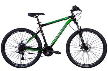 Велосипед сталь 27.5 Discovery TREK AM DD frame-19,5 чорно-зелений 2024 VT_OPS-DIS-27.5-056 фото