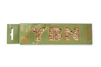 Ланцюг для велосипеда 9ск. 116зв. YBN SLA-H9 Gold із замком VT_CHA-285 фото