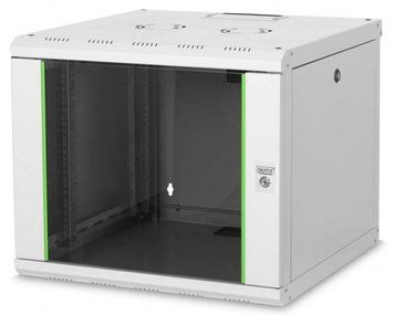 Шафа DIGITUS 19", 9U, 600x600 мм, Wall Mounting Unique, сіра RC_DN-1909U-6/6 фото