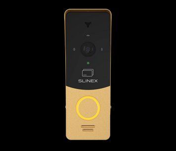 Виклична панель AHD Slinex ML-20CRHD (black/gold), 2 Мп, зчитувач EM-Marin, кут огляду 115&deg;, 45&times;130&times;24 мм U_36676 фото