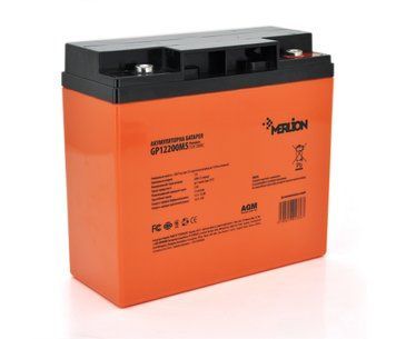 Акумуляторна батарея MERLION AGM GP1220M5 PREMIUM 12V 20Ah (180х78х165(168) U_01336 фото