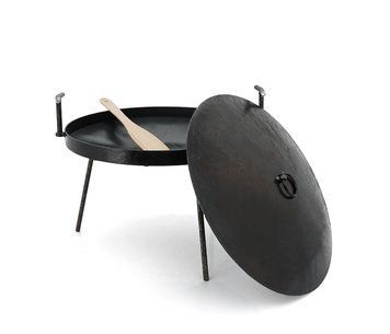 Сковорода з диска борони SHOP PAN 30см+кришка U_30695 фото