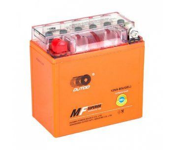 Мотоакумулятор OUTDO 12N9-BS GEL, 12V 9 Ah (137 х 77 х 135) U_25307 фото