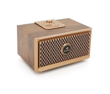 Колонка Kisonli G2 Bluetooth 5.0, 1х10W, 1200m Аг, USB/TF/BT/FM/AUX, DC: 5V, Dark wood, Q40 U_31293 фото