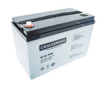 Аккумуляторная батарея CHALLENGER А12-100, 12V 100Ah (328х172х210), Q1, ( VRLA AGM ) U_17484 фото