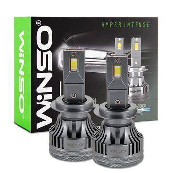 Автолампа Winso LED H7 12/24V 90Вт 7000Лм 6500K CSP3970 2шт LI_797700 фото