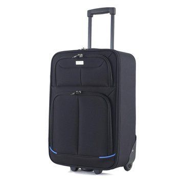 Чемодан Semi Line 20" (S) Black/Blue Lines (T5753-1) DS_DAS303172 фото