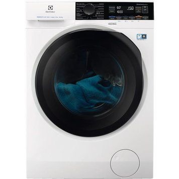 Стирально-сушильная машина Electrolux фронтальная, 10(6)кг, 1600, А, 63см, дисплей, пара, инвертор, белый RC_EW8W261BU фото
