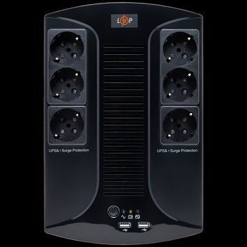 Лінійно-інтерактивне ДБЖ LP 650VA-6PS (455Вт) LP_4324 фото