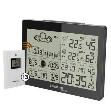 Метеостанція Technoline WS6760 Black (WS6760) (без акумулятора та зарядного пристрою) DS_DAS301181 фото