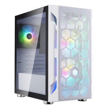 Корпус FARA FAH1MW-PRO, без БП, 1xUSB3.0, 2xUSB2.0, 3x120mm ARGB fan, TG Side Panel, mATX, White SilverStone RC_SST-FAH1MW-PRO фото