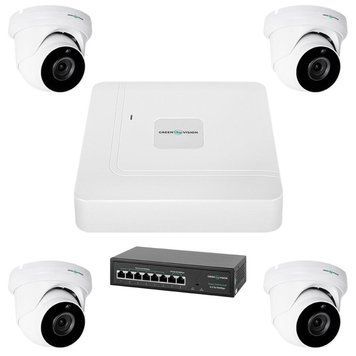 Комплект відеоспостереження на 4 камери GV-IP-K-W74/04 5MP LP_23191 фото