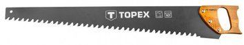 Ножівка для піноблоків Topex 10A762, 800 мм, 23 зубів, твердосплавна напайка, чохол RC_10A762 фото