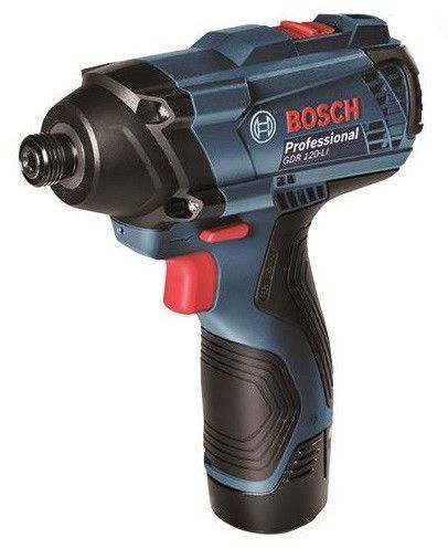 Набір із двох акумуляторних інструментів Bosch 12В дриль-шуруповерт GSR 120-LI ударний гайковерт GDR 120-LI RC_0.601.9G8.023 фото