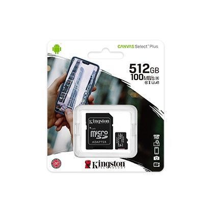 Карта памяти Kingston Canvas Select Plus microSD [SDCS2/512GB] RC_SDCS2/512GB фото