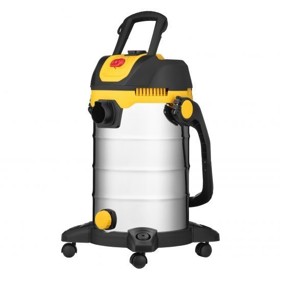 Пылесос профессиональный 2E PowerClean 30S 1200Вт 17кПа контейнер 30л розетка 220В/2000Вт влажная/сухая уборка функция воздуходувки IPX4 6.3кг RC_2E-VC3012SSD фото