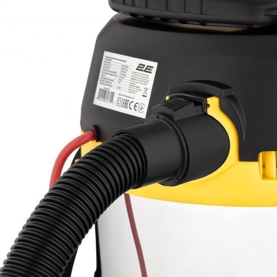Пылесос профессиональный 2E PowerClean 30S 1200Вт 17кПа контейнер 30л розетка 220В/2000Вт влажная/сухая уборка функция воздуходувки IPX4 6.3кг RC_2E-VC3012SSD фото