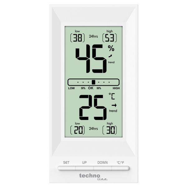 Термогігрометр Technoline WS9129 White (WS9129) DS_DAS302451 фото