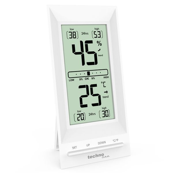 Термогігрометр Technoline WS9129 White (WS9129) DS_DAS302451 фото