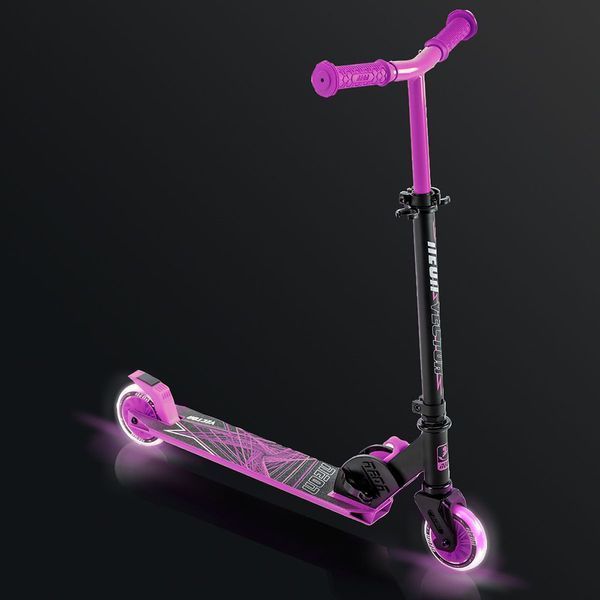 Самокат Neon Vector розовый RC_NT05P2 фото
