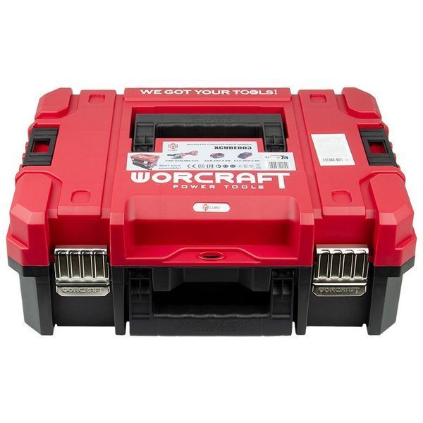 Аккумуляторная бесщеточная шлифмашина угловая WORCRAFT XCUBE003 WM_13243 фото