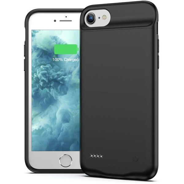 Чохол акумулятор AmaCase для iPhone Чорний 8 (3000 мАч) AMA_013 фото