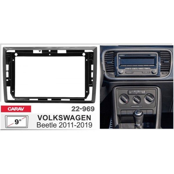 Перехідна рамка Volkswagen Beetle Carav 22-969 AV_22-969 фото