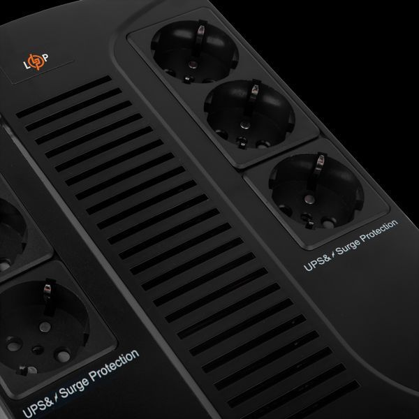 Лінійно-інтерактивне ДБЖ LP 650VA-6PS (455Вт) LP_4324 фото
