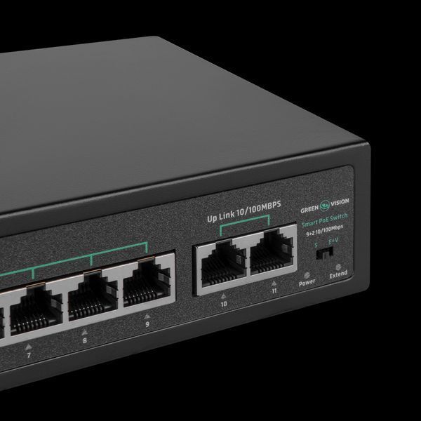 Коммутатор сетевой POE GV-016-D-09+2P LP_21311 фото