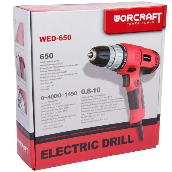 Шуруповерт Worcraft ED-300, 300W, 10 мм WM_13159 фото