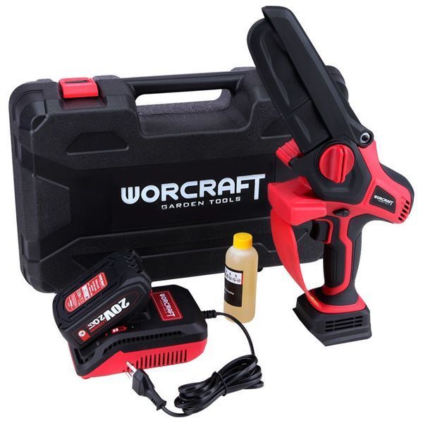 Акумуляторна безщіткова міні-пила ланцюгова WORCRAFT CHS-S20LiBPM WM_13216 фото