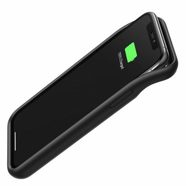 Чохол акумулятор AmaCase для iPhone 12 Mini Чорний (4700мАч) AMA_0450 фото