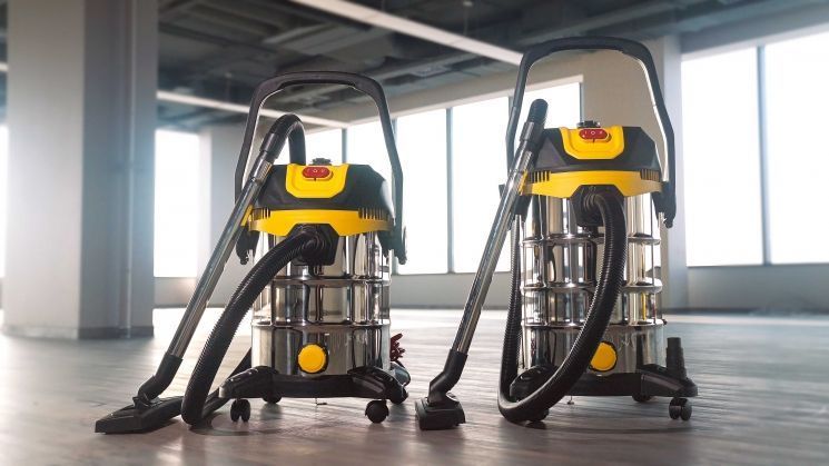 Пылесос профессиональный 2E PowerClean 30S 1200Вт 17кПа контейнер 30л розетка 220В/2000Вт влажная/сухая уборка функция воздуходувки IPX4 6.3кг RC_2E-VC3012SSD фото
