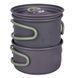 Набір посуду Bo-Camp Explorer 2 Pieces Hard Anodized Anthracite / Green (2200240) DS_DAS301406 фото 3