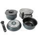 Набір посуду Bo-Camp Trekking 5 Pieces Anthracite (2300351) DS_DAS302118 фото 1
