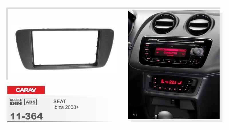 Перехідна рамка CARAV 11-364 для SEAT Ibiza 2008-2015 AV_11-364 фото