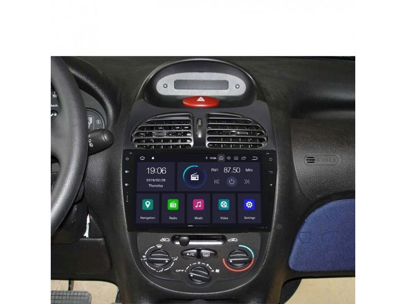 Штатна автомагнітола FORS.auto M200 для Peugeot 206 2000-2016 FA_1310-M200 фото