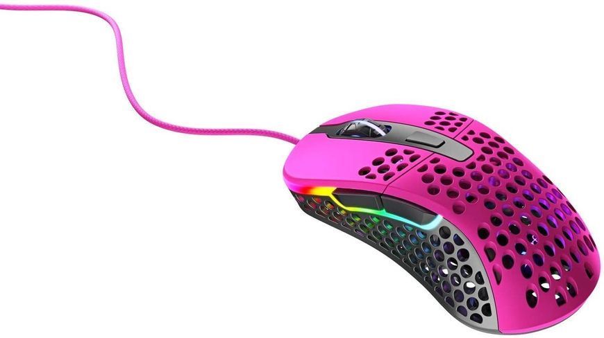 Cherry Xtrfy Мышь M4 RGB USB Pink RC_XG-M4-RGB-PINK фото