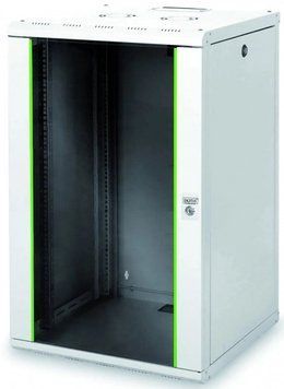 Шафа DIGITUS 19", 20U, 600x600 мм, Wall Mounting Unique, сіра RC_DN-1920U-6/6 фото