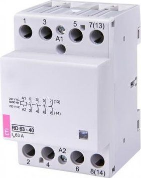 Контактор ETI RD 63-40 (230V AC/DC) (AC1) RC_2464026 фото