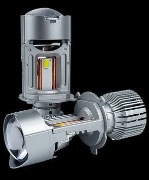 LED лампа главного свеча DriveX LE-09 H4 H/L 40/50W 9-36V 6000K, Комплект 2 шт DR_DR-00002177 фото